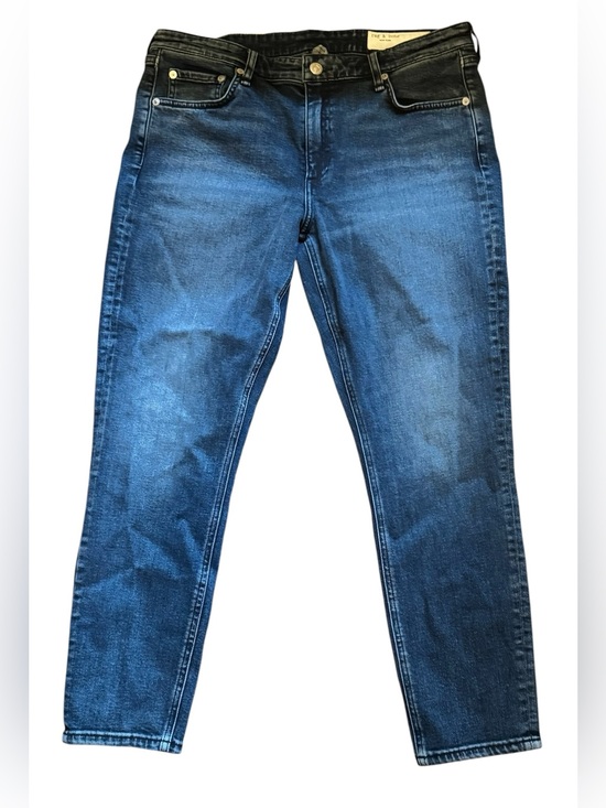 rag & bone Denim - RAG & BONE Cate Mid Rise Ankle Skinny Jean 10" Rise 26" Inseam Medium Wash Sz 30